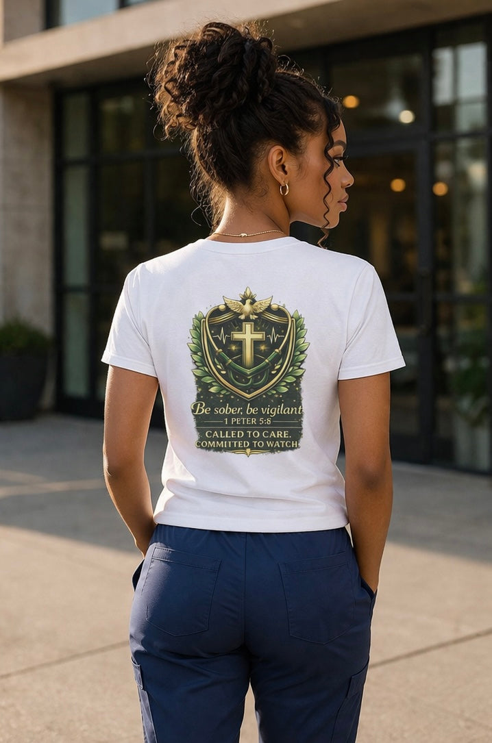 Vitals & Vigilance Nursing Tee