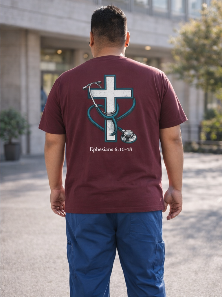 Clinically Trained Spiritually Equipped Nursing Tee