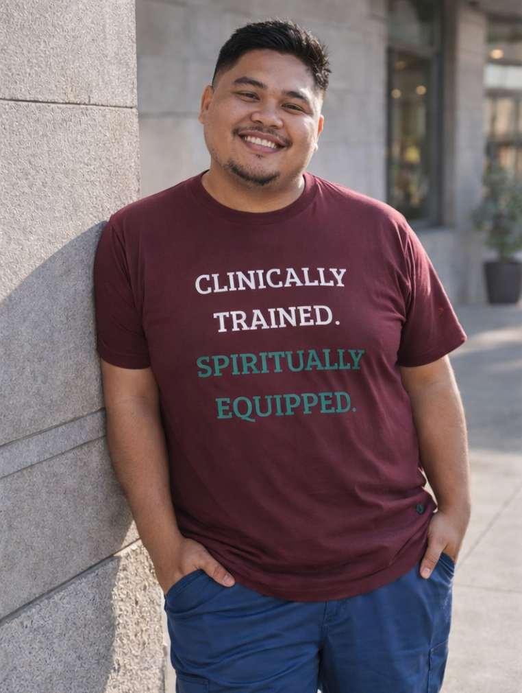 Clinically Trained Spiritually Equipped Nursing Tee