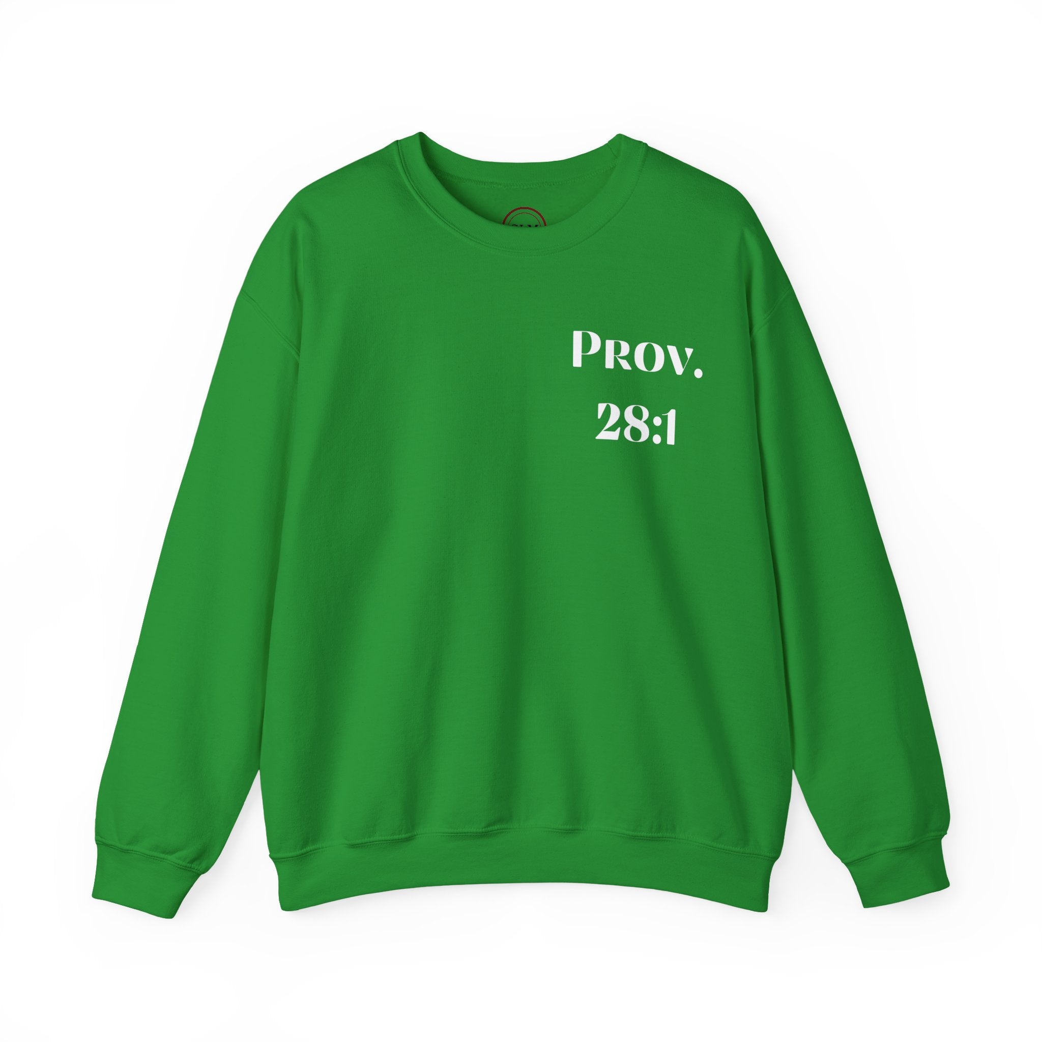 Proverbs 28:1 Sweatshirt