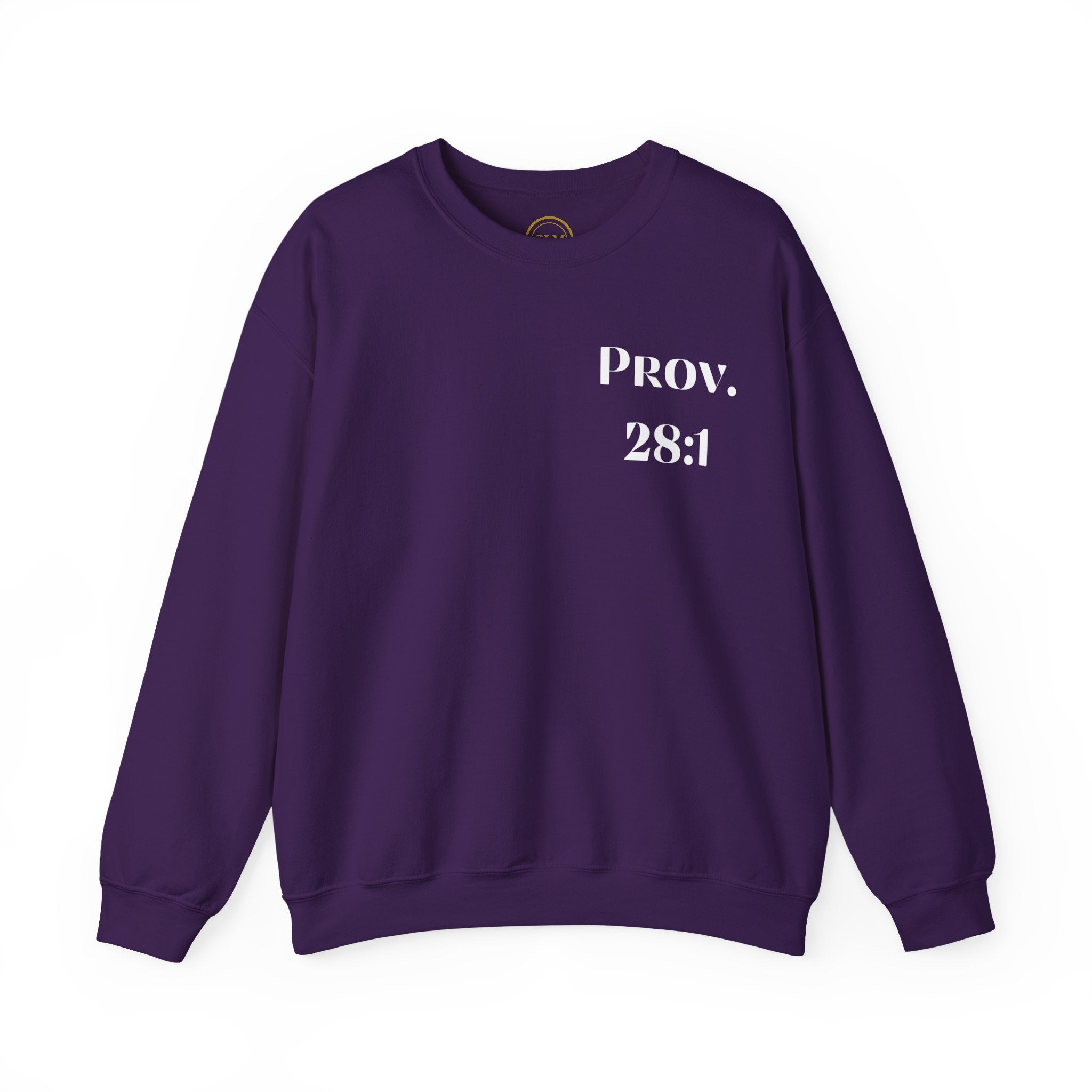 Proverbs 28:1 Sweatshirt