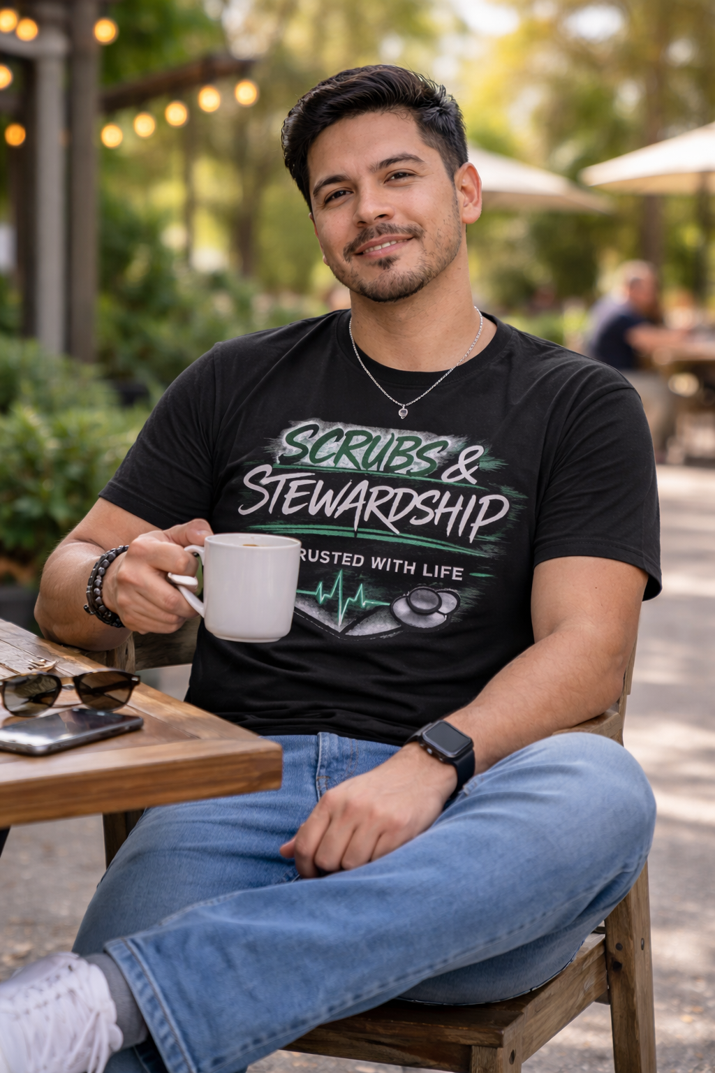 Scrubs & Stewardship Nursing Tee