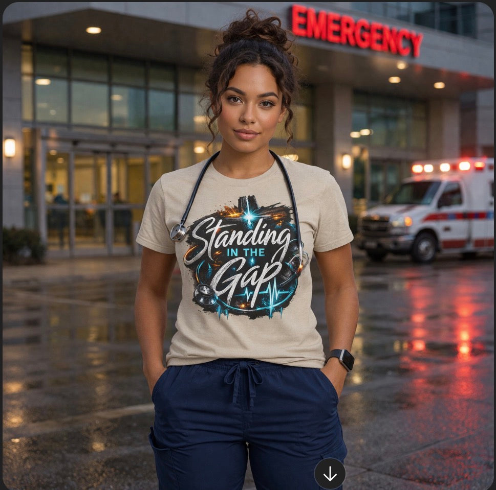 Standing in the Gap Nursing Tee