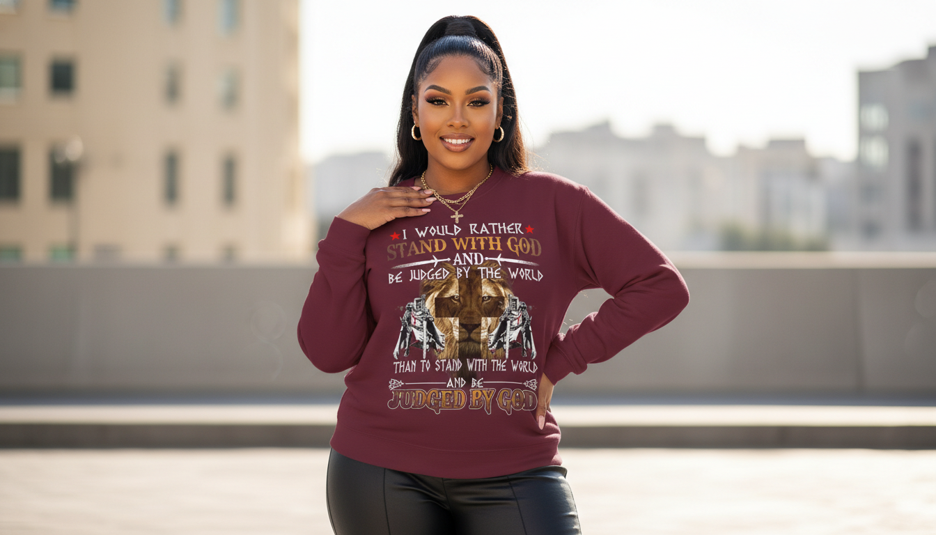I Stand with God Sweatshirt