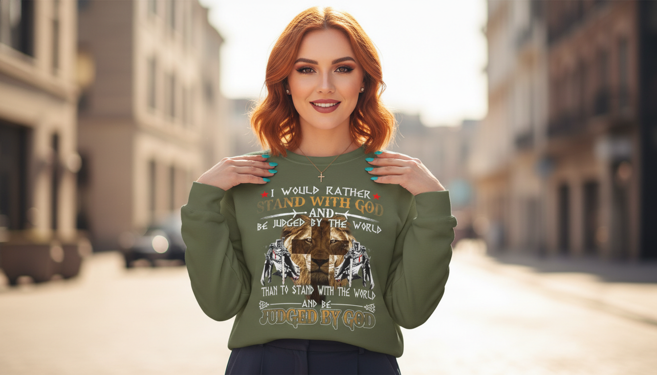 I Stand with God Sweatshirt