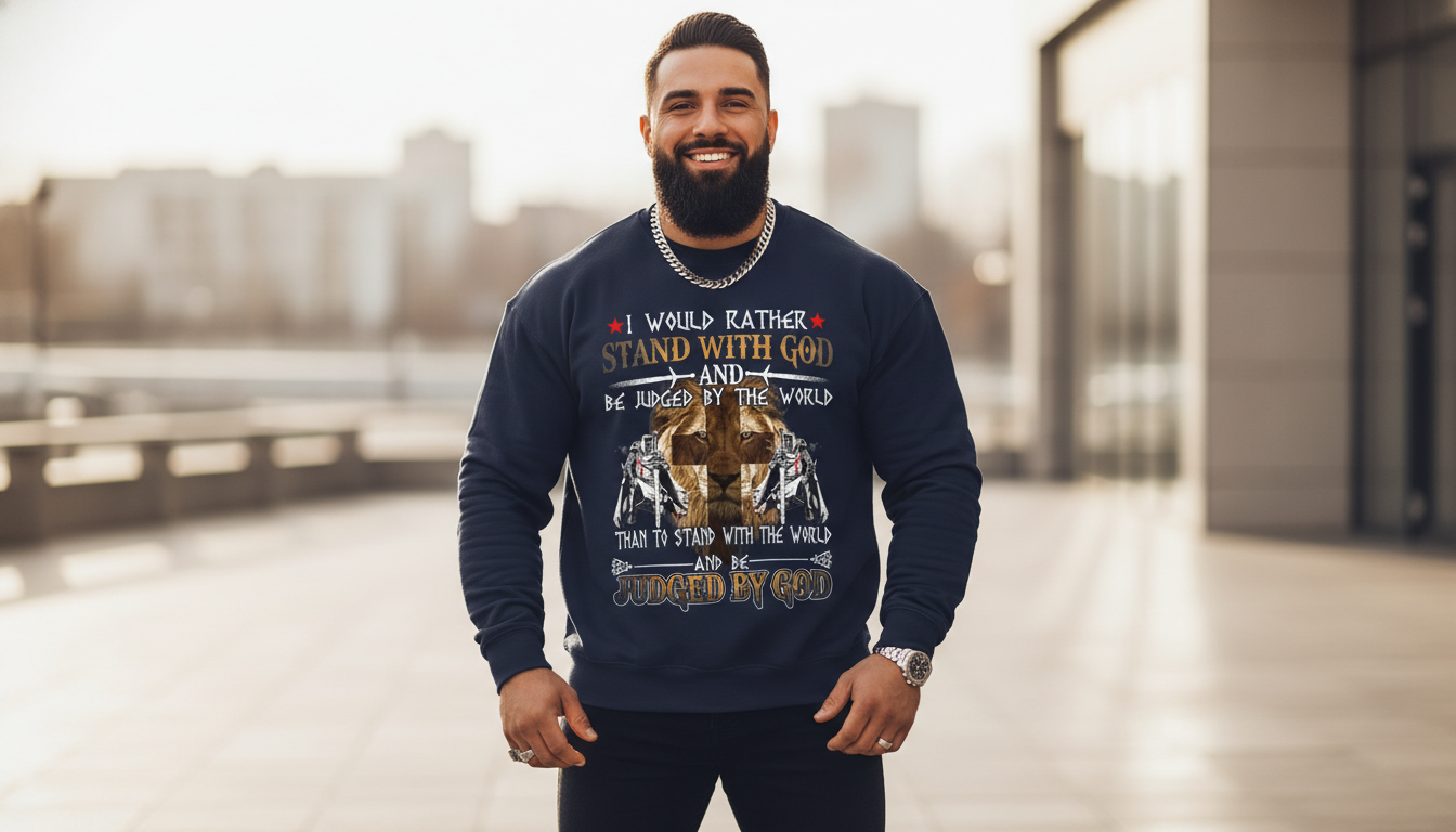 I Stand with God Sweatshirt