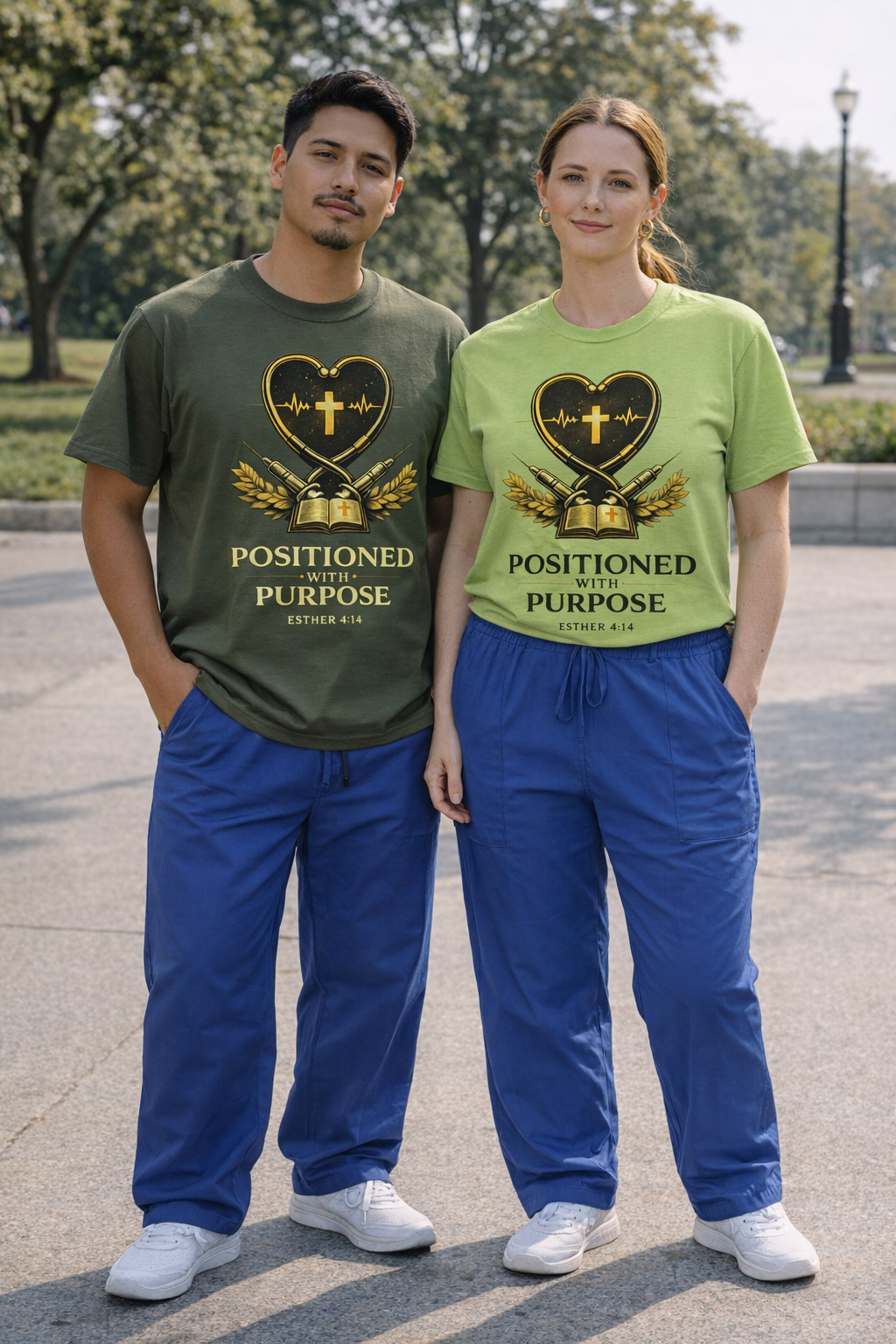 Positioned with Purpose Nursing Tee