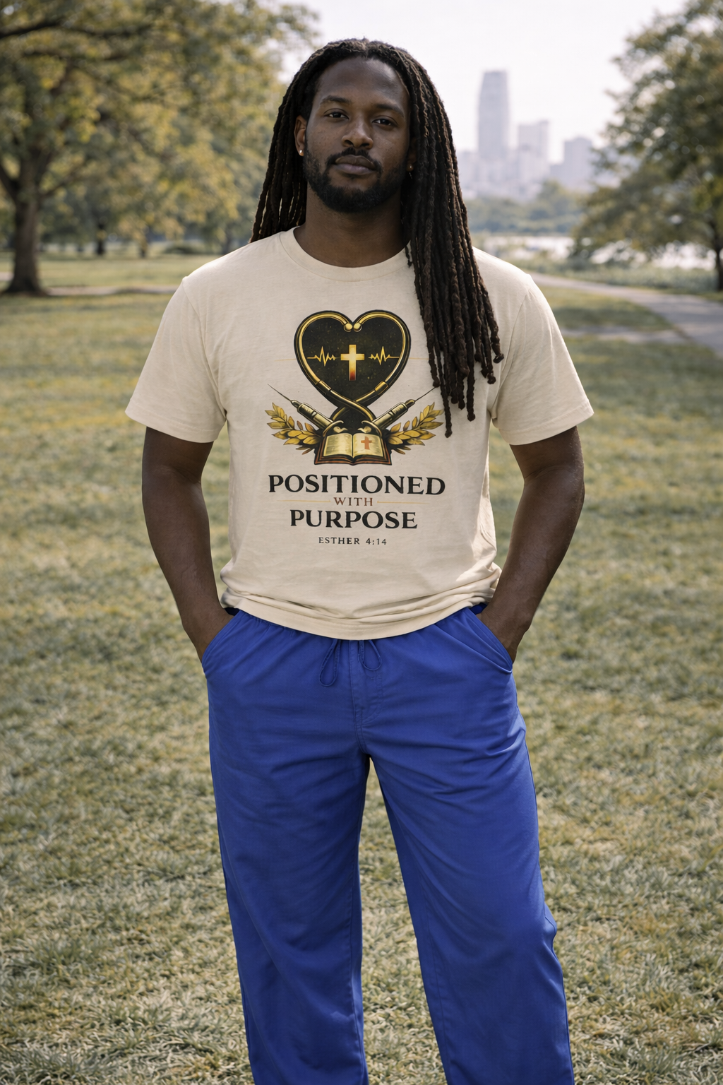 Positioned with Purpose Nursing Tee