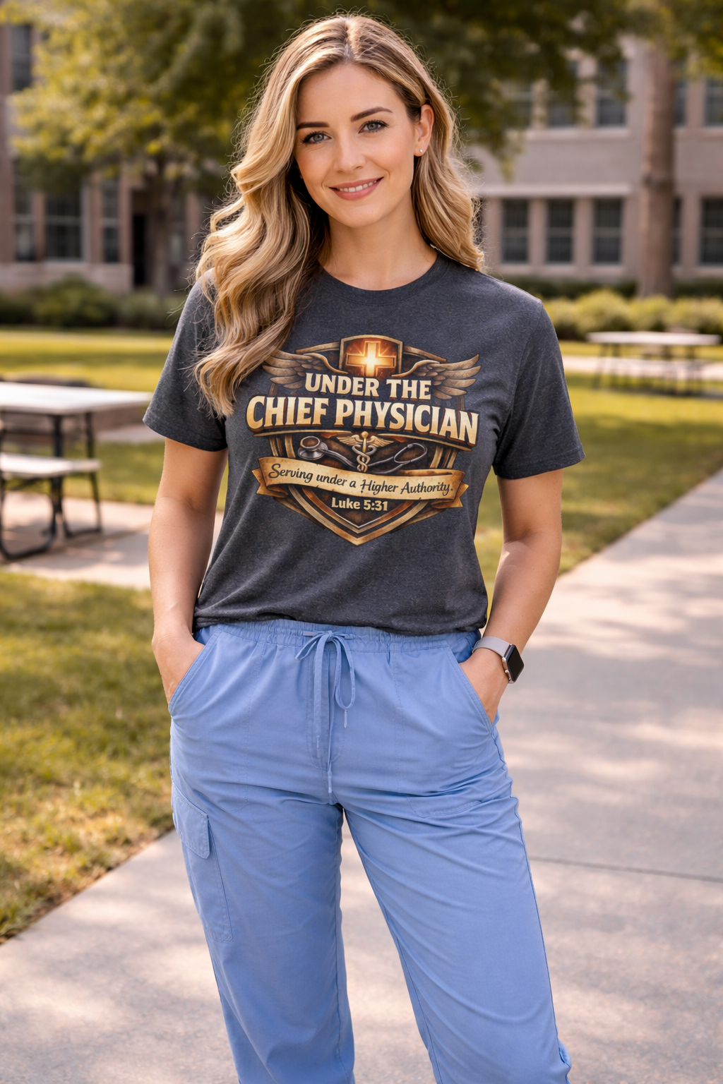 Under the Chief Physician Nursing Tee
