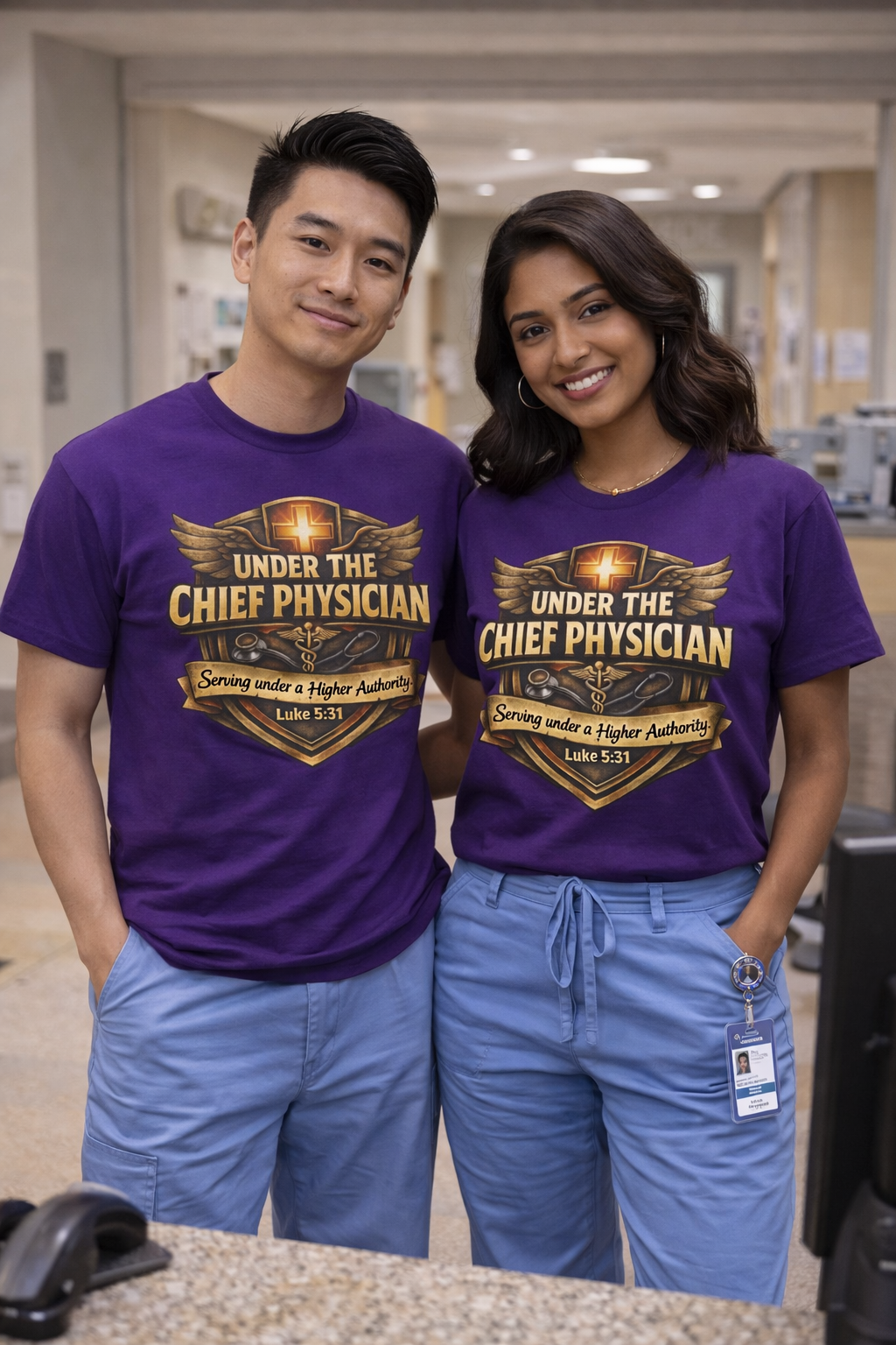 Under the Chief Physician Nursing Tee